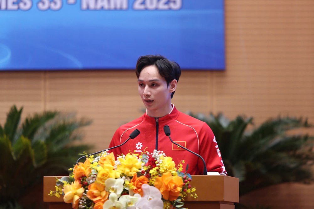 Trao thưởng 3 tỉ đồng cho Đoàn Thể thao Hà Nội tại SEA Games 33 - ảnh 5