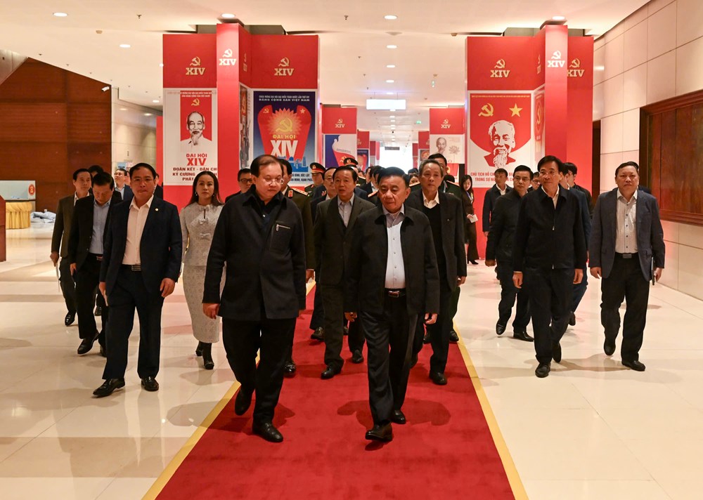 Sơ duyệt công tác tổ chức phục vụ Đại hội XIV của Đảng - ảnh 3