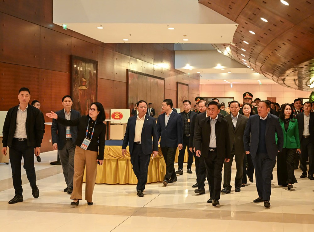 Sơ duyệt công tác tổ chức phục vụ Đại hội XIV của Đảng - ảnh 4