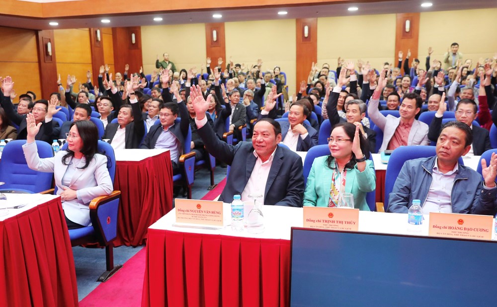 Hội nghị lấy ý kiến cử tri đối với người được giới thiệu ứng cử ĐBQH Khóa XVI - ảnh 4