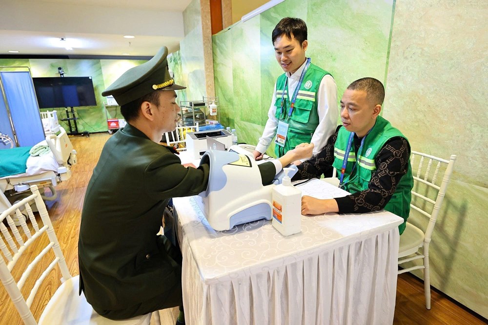 Những dấu ấn thầm lặng của lực lượng y tế tại Đại hội XIV của Đảng - ảnh 1