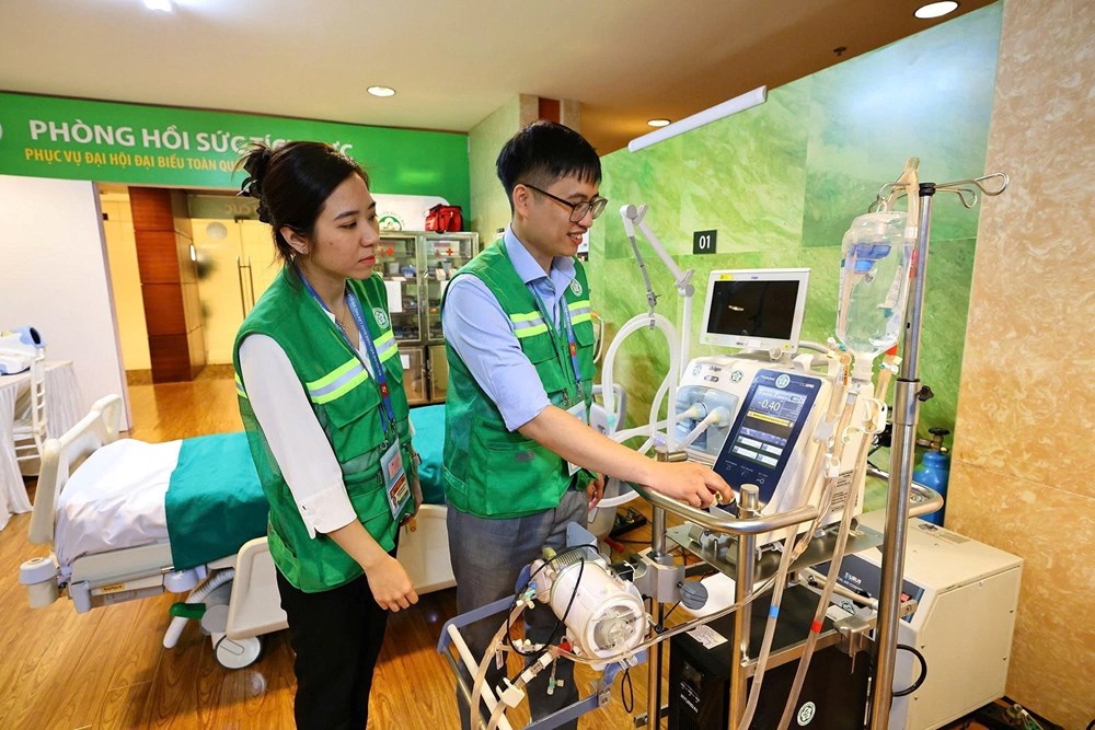 Những dấu ấn thầm lặng của lực lượng y tế tại Đại hội XIV của Đảng - ảnh 2