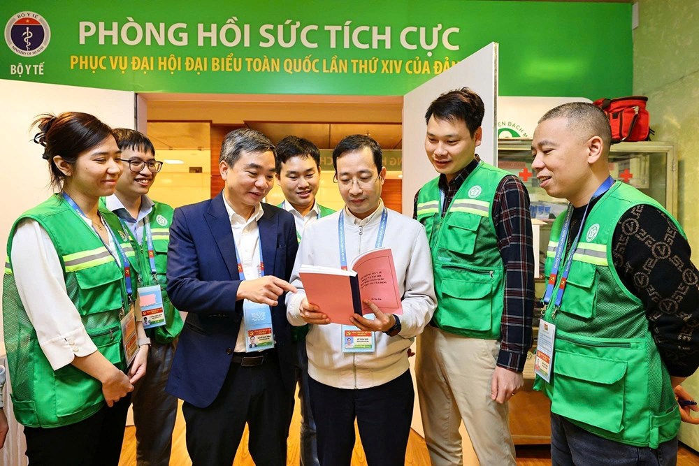 Những dấu ấn thầm lặng của lực lượng y tế tại Đại hội XIV của Đảng - ảnh 3