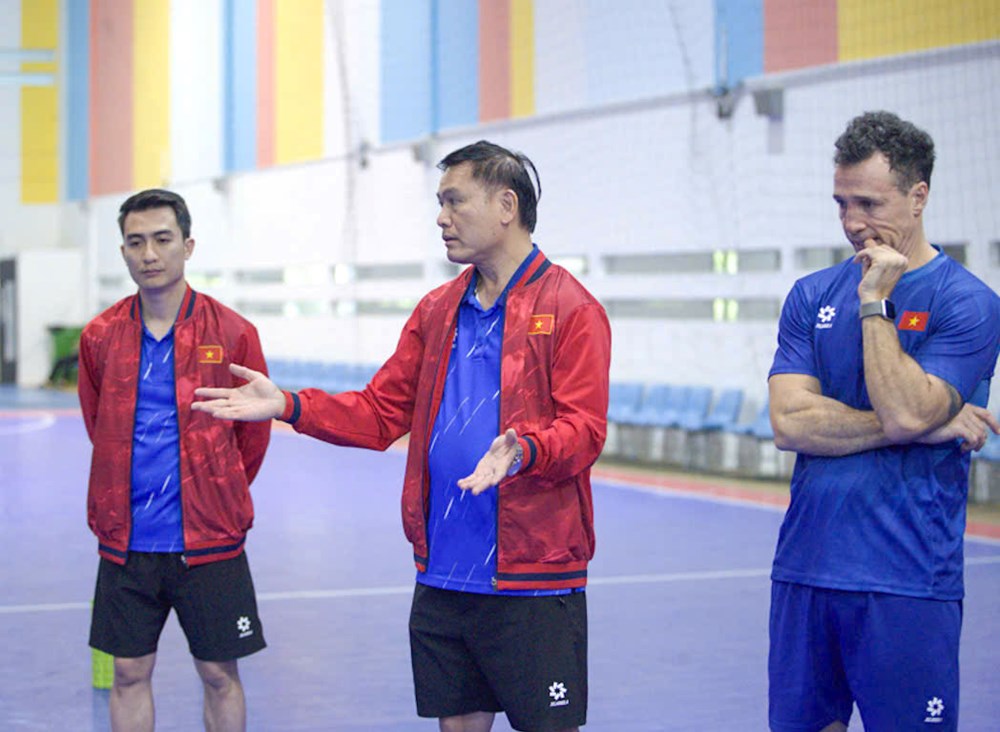 Đội tuyển futsal Việt Nam sẵn sàng cho cuộc chạm trán Lebanon - ảnh 3