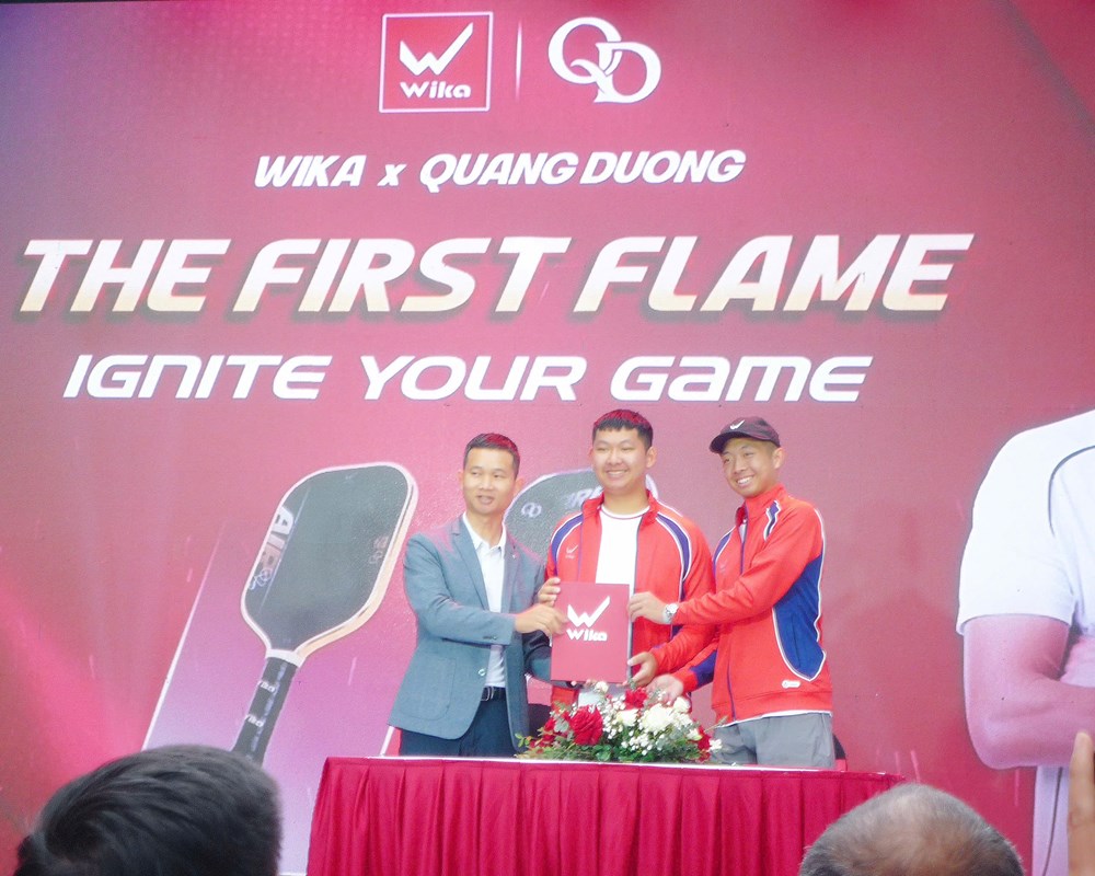 Tay vợt Quang Dương được cổ động viên đón tiếp nồng nhiệt - ảnh 4