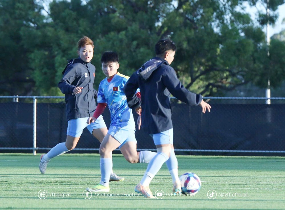 Đội tuyển nữ Việt Nam duy trì thể trạng, tự tin hướng tới trận ra quân gặp Ấn Độ - ảnh 2