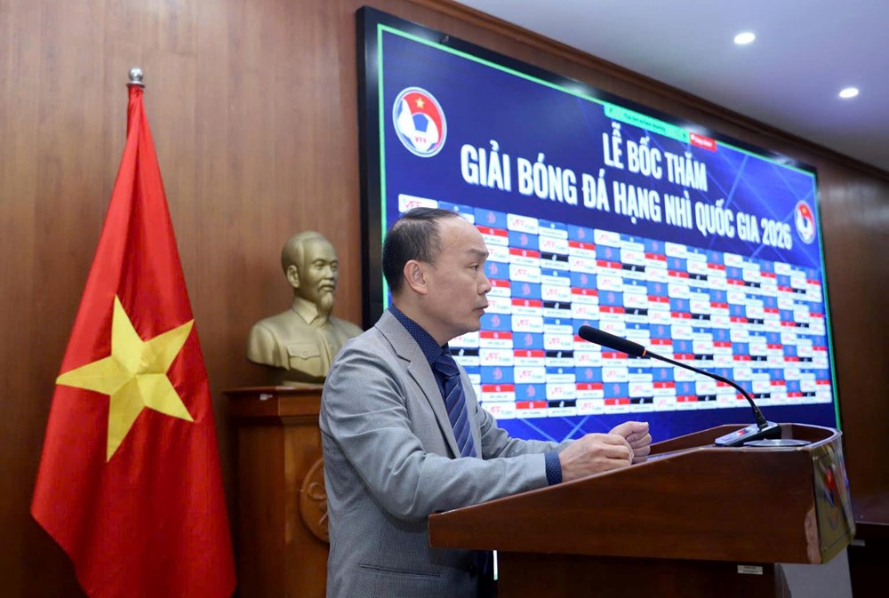 Bốc thăm xếp lịch thi đấu Giải hạng nhì quốc gia 2026: 14 đội cạnh tranh 3 suất thăng hạng  - ảnh 2