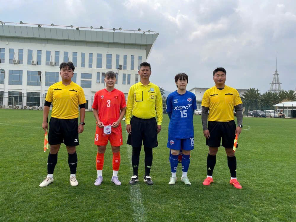 Đội tuyển U20 nữ Việt Nam thắng 2-0 trước CLB nữ KSPO (Hàn Quốc)  - ảnh 1