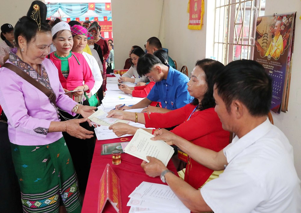 Tỉ lệ cử tri cả nước đi bầu cử đạt trên 99%  - ảnh 2