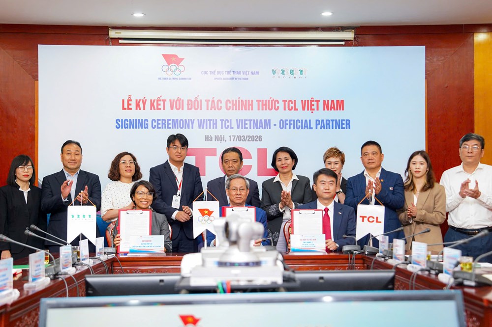 TCL trở thành đối tác chính thức của Ủy ban Olympic Việt Nam - ảnh 1