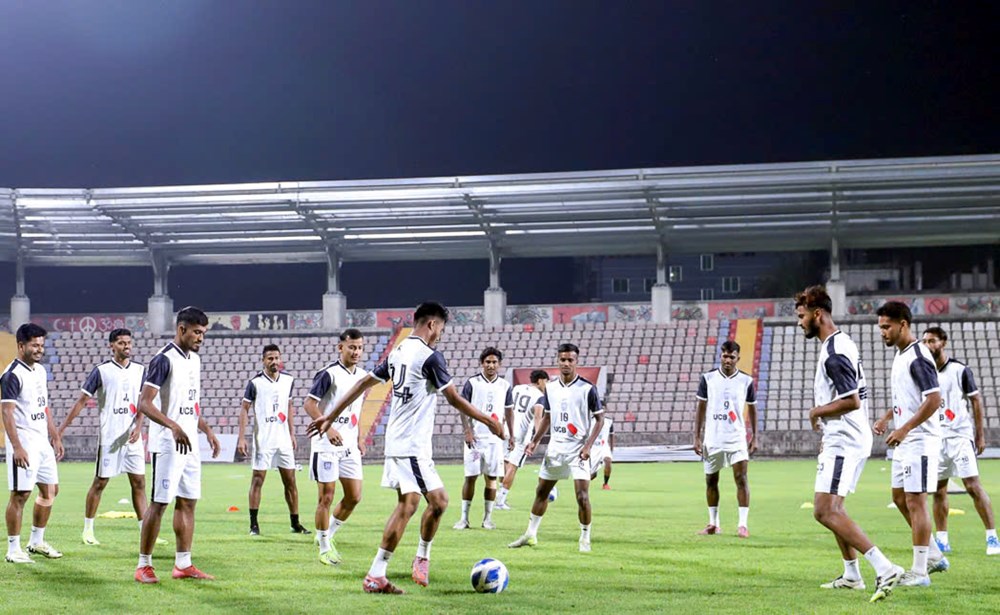 Đội tuyển Bangladesh đến Hà Nội sớm, sẵn sàng đấu giao hữu FIFA Days với đội tuyển Việt Nam - ảnh 1