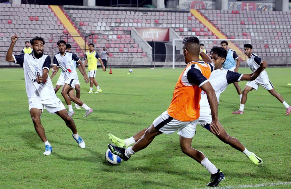 Đội tuyển Bangladesh đến Hà Nội sớm, sẵn sàng đấu giao hữu FIFA Days với đội tuyển Việt Nam - ảnh 2