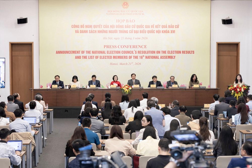 Cuộc bầu cử đại biểu Quốc hội khóa XVI thành công tốt đẹp - ảnh 1