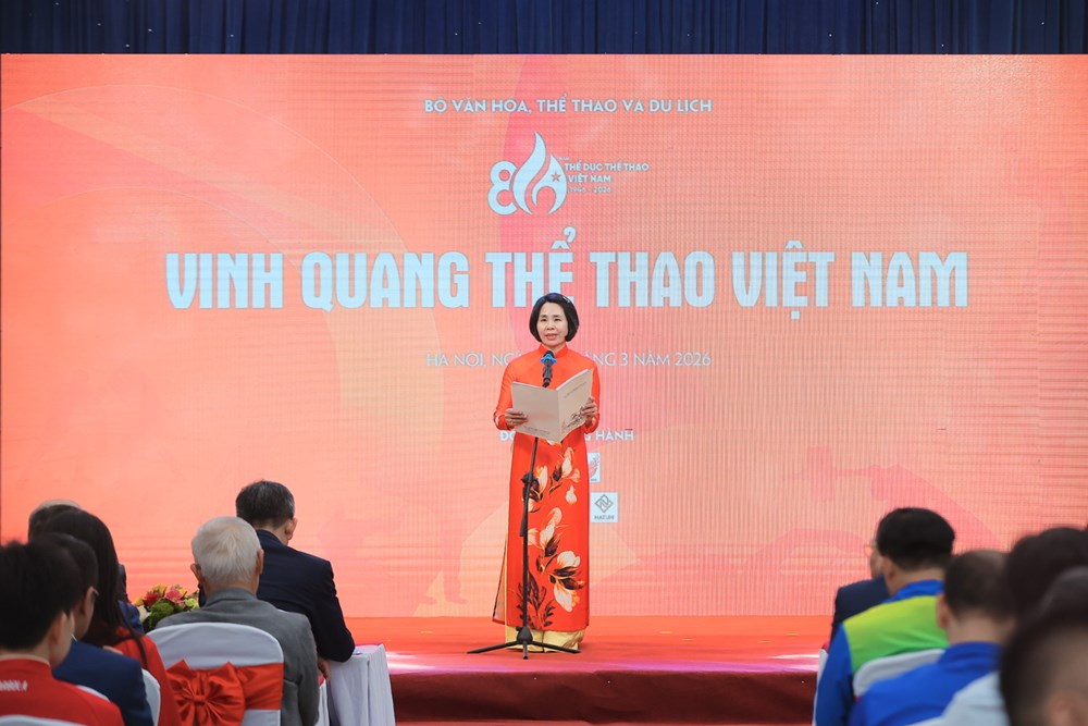 Tôn vinh các huấn luyện viên, vận động viên tiêu biểu tại Chương trình “Vinh quang Thể thao Việt Nam“ - ảnh 1