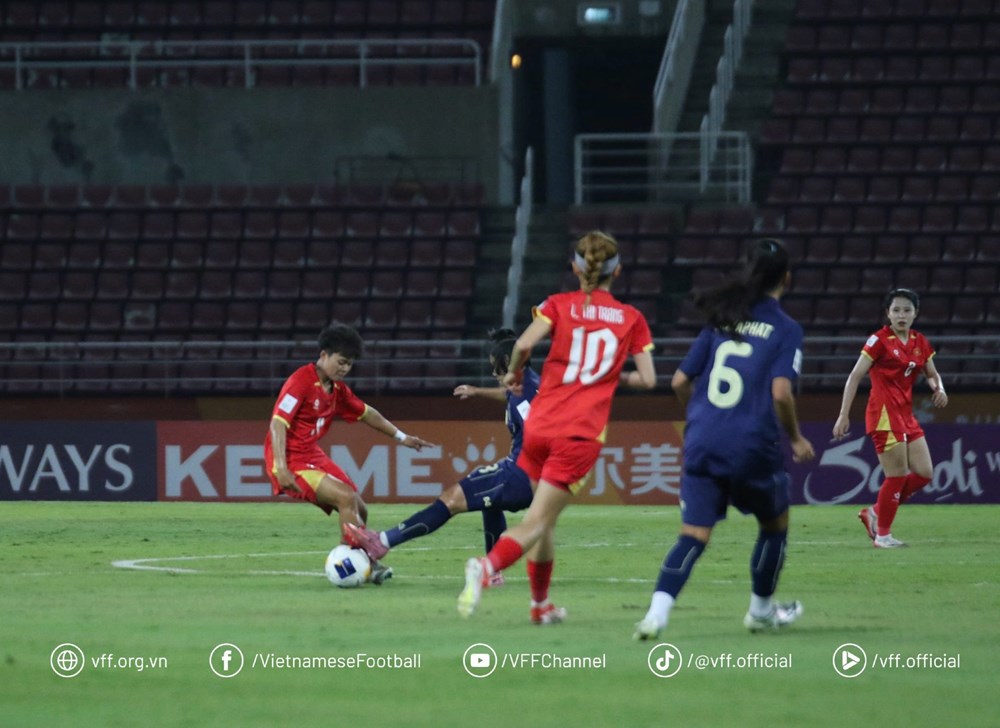 U20 nữ Việt Nam nỗ lực nhưng trắng tay trước Thái Lan - ảnh 1