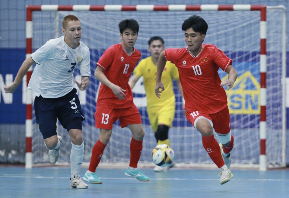 U19 futsal Việt Nam hội quân, thử sức 2 trận với U19 Nga - ảnh 1