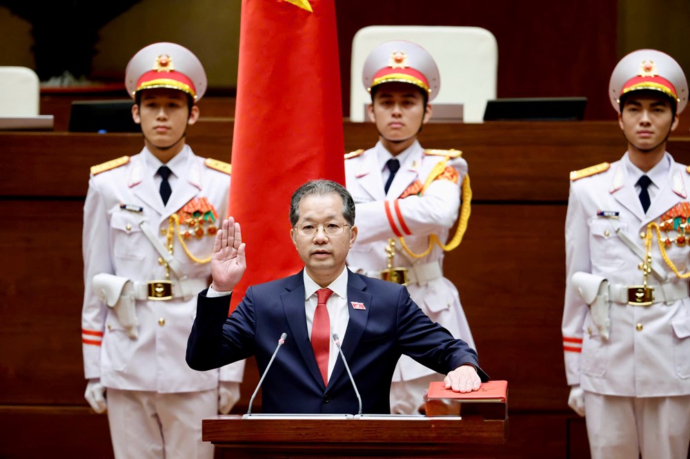 Chánh án Tòa án nhân dân tối cao Nguyễn Văn Quảng tái đắc cử - ảnh 1