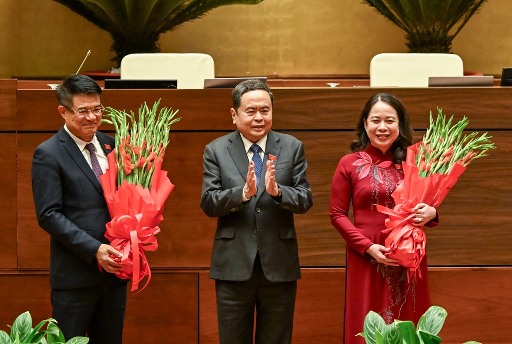 Bà Võ Thị Ánh Xuân tái đắc cử Phó Chủ tịch nước - ảnh 1