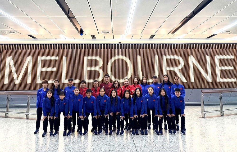 U15 nữ Việt Nam tới Australia, sẵn sàng tranh tài tại đấu trường quốc tế - ảnh 1