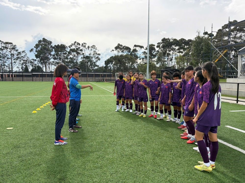 U15 nữ Việt Nam tới Australia, sẵn sàng tranh tài tại đấu trường quốc tế - ảnh 2