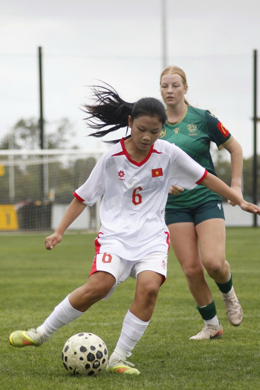 U15 nữ Việt Nam thắng trận đầu tại giải giao hữu quốc tế tại Australia - ảnh 2