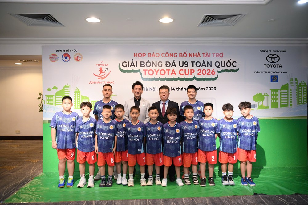 35 đội tranh tài tại Giải bóng đá U9 toàn quốc Toyota Cup 2026 - ảnh 3