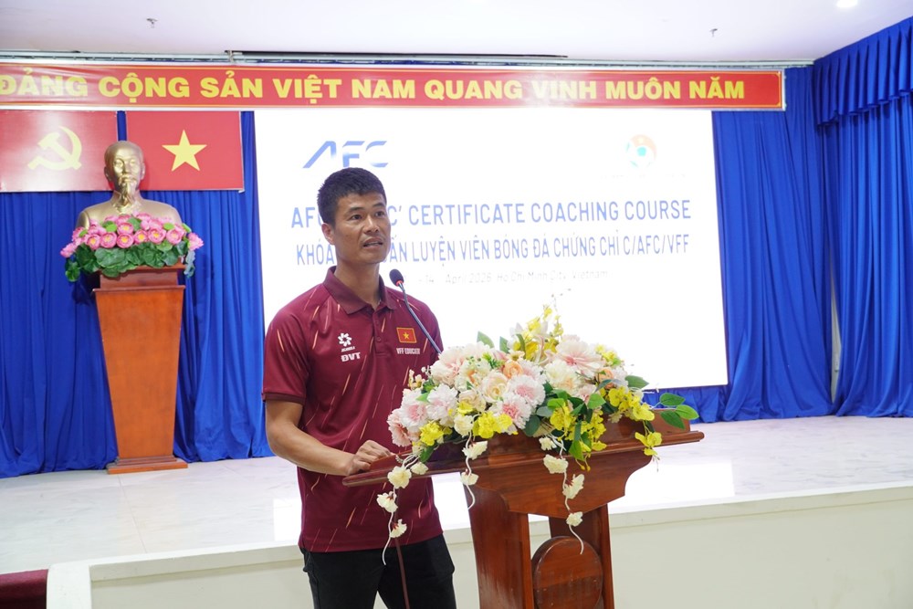 Bế mạc khóa học HLV chứng chỉ ‘C’ AFC/VFF - ảnh 3