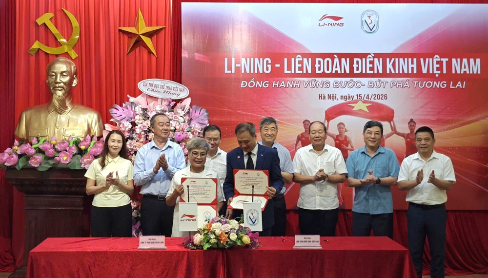 Tái ký hợp tác phát triển Điền kinh giai đoạn 2026–2028 - ảnh 1