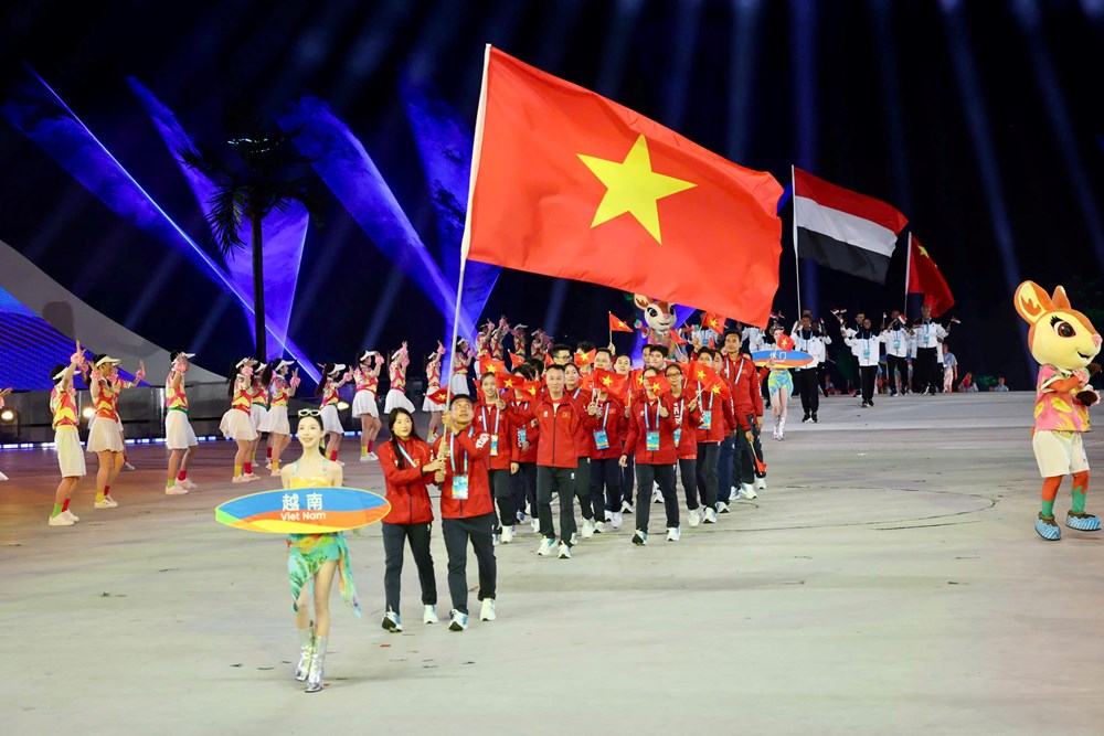 Khai mạc rực rỡ Đại hội Thể thao bãi biển châu Á 2026 - ảnh 1