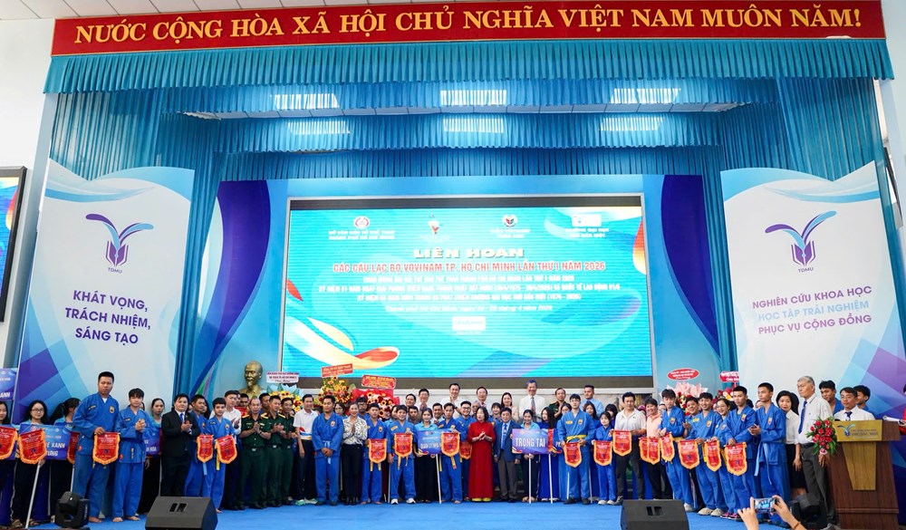 Sôi động liên hoan các câu lạc bộ Vovinam TP. Hồ Chí Minh lần thứ I năm 2026 - ảnh 1