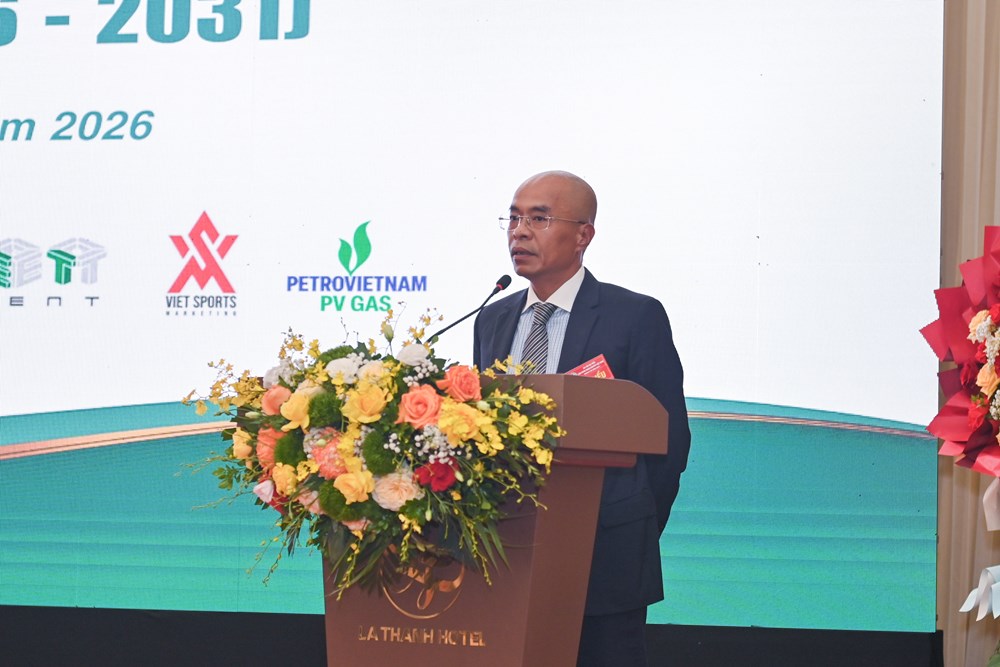 Ông Dương Mạnh Tiến được bầu giữ chức Chủ tịch Liên đoàn Bóng chuyền Việt Nam - ảnh 3