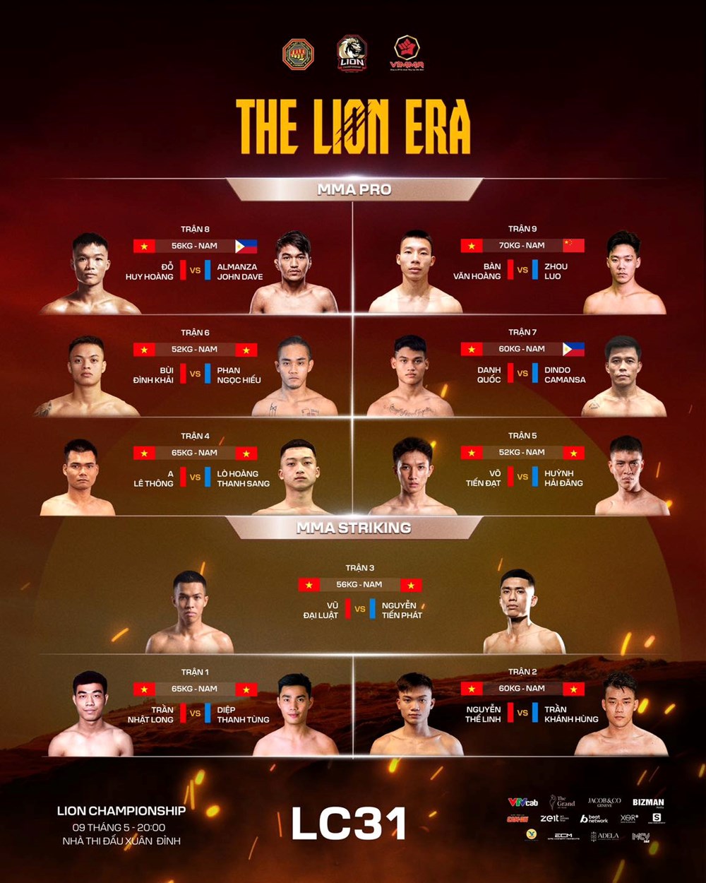 LION Championship 31 hứa hẹn bùng nổ với loạt trận đấu đáng chú ý - ảnh 2