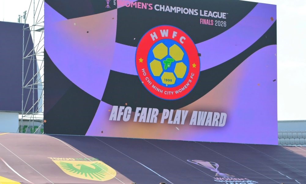 CLB nữ TP.HCM nhận giải Fair Play tại AFC Women’s Champions League 2025/26 - ảnh 1