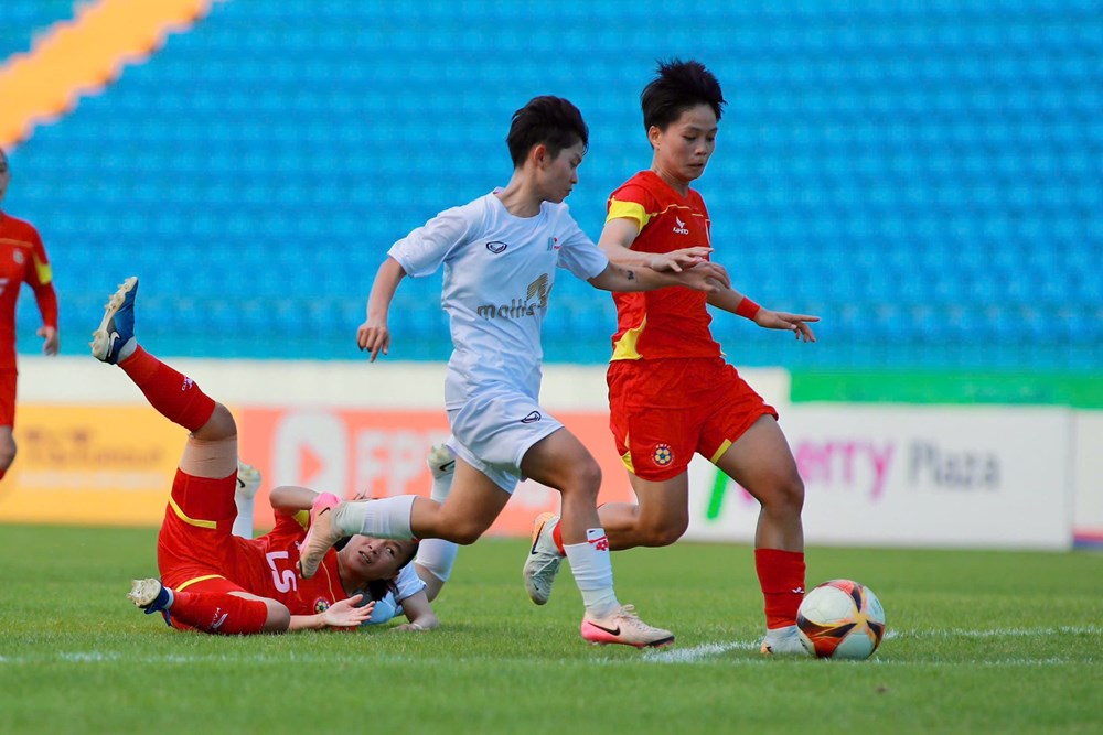 Giải bóng đá nữ Cúp Quốc gia 2026: TP.HCM thoát hiểm ngoạn mục - ảnh 1