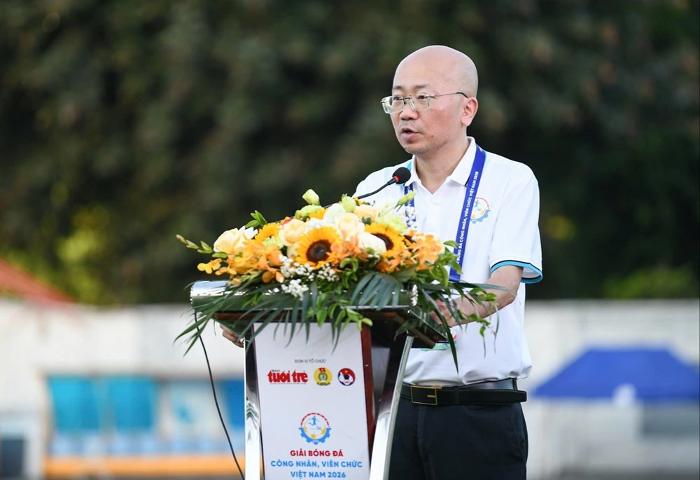 Công đoàn Ngân hàng Việt Nam vô địch vòng loại phía Bắc Giải bóng đá công nhân, viên chức Việt Nam 2026 - ảnh 3