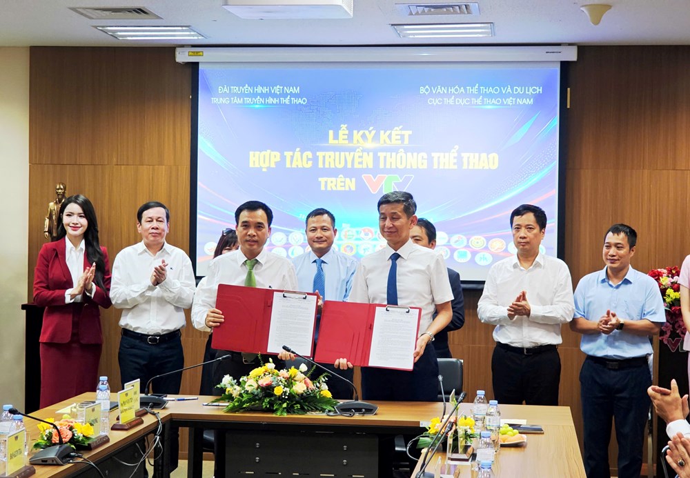 Cục TDTT Việt Nam và VTV ký kết hợp tác truyền thông giai đoạn 2026-2030 - ảnh 3