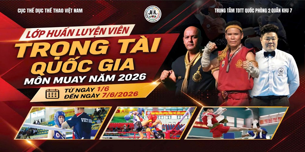 Chuẩn hóa đội ngũ HLV, trọng tài Muay hướng tới Đại hội Thể thao toàn quốc lần thứ X - ảnh 1