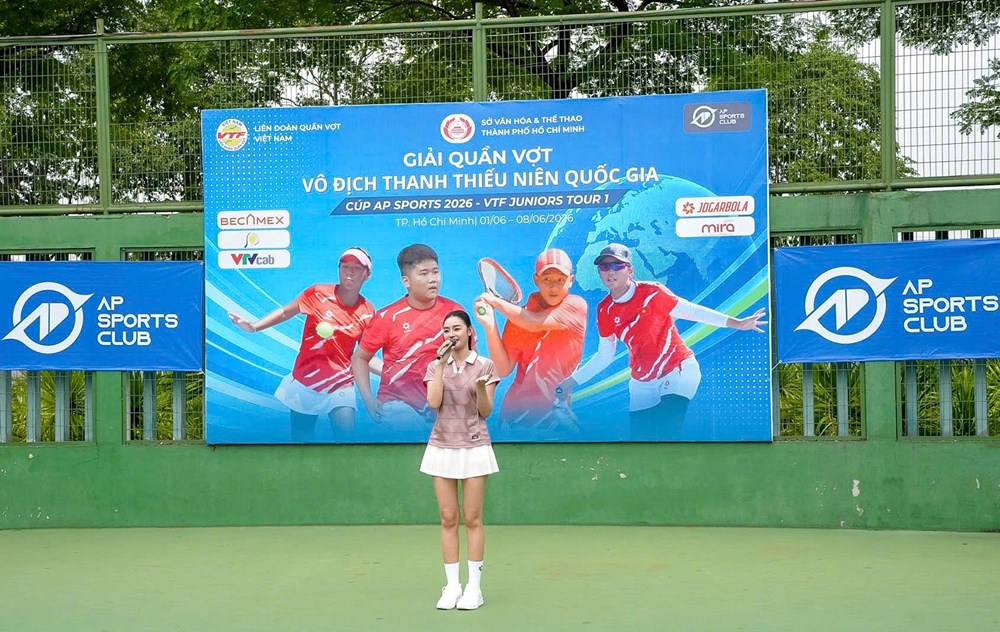 Gần 500 tay vợt tranh tài tại Giải quần vợt vô địch thanh thiếu niên quốc gia VTF Juniors Tour 1 - ảnh 1