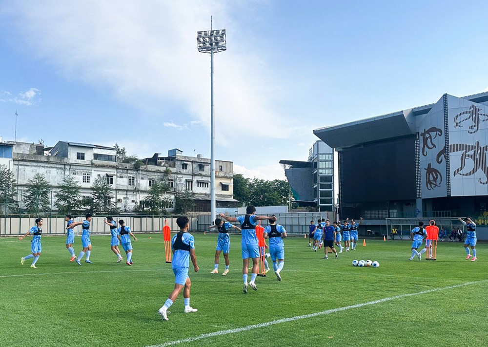 U19 Việt Nam hoàn tất khâu chuẩn bị, hướng tới trận gặp U19 Myanmar - ảnh 2