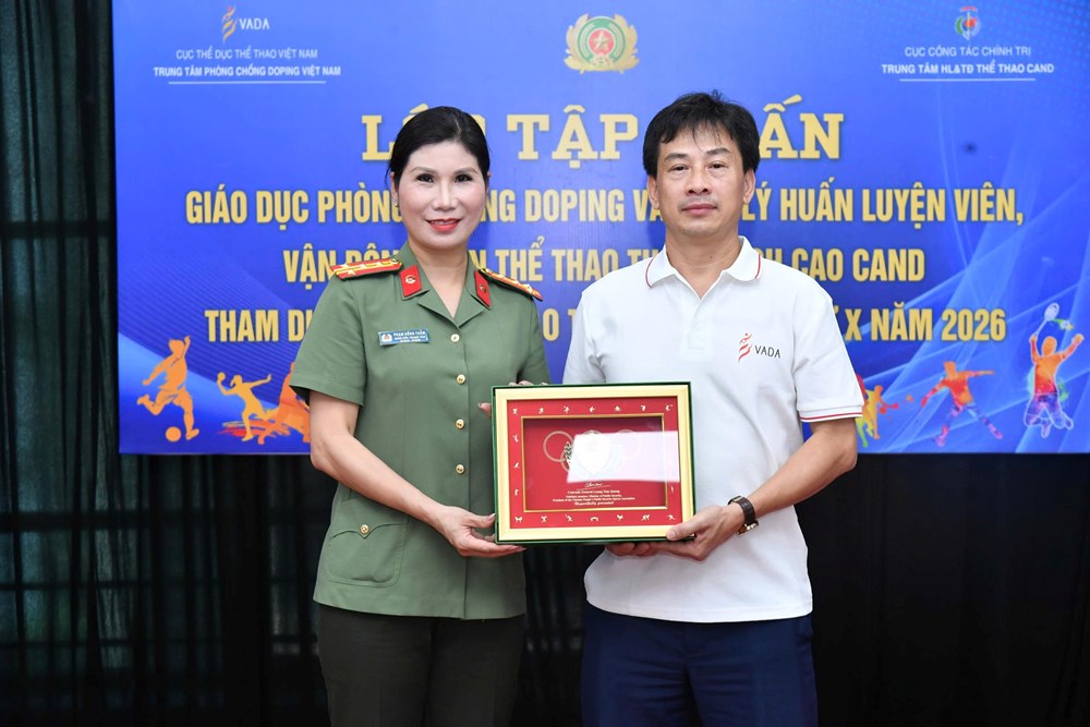 Thể thao Công an nhân dân nâng cao ý thức phòng, chống doping - ảnh 3