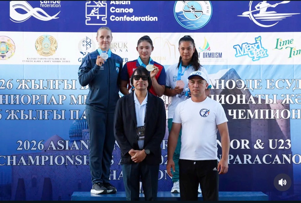 Diệp Thị Hương giành 3 HCV tại giải canoeing trẻ châu Á 2026 - ảnh 2