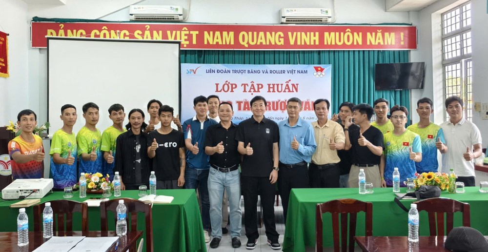 Chuẩn hóa đội ngũ trọng tài trượt ván quốc gia hướng tới Đại hội Thể thao toàn quốc lần thứ X - ảnh 3