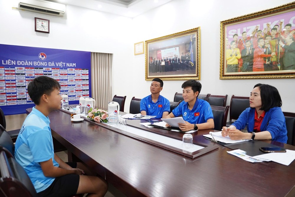 Bế mạc chương trình tuyển chọn tài năng bóng đá nữ toàn quốc - ảnh 2