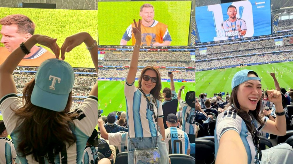 Mỹ Tâm sang Mỹ cổ vũ Messi - ảnh 1