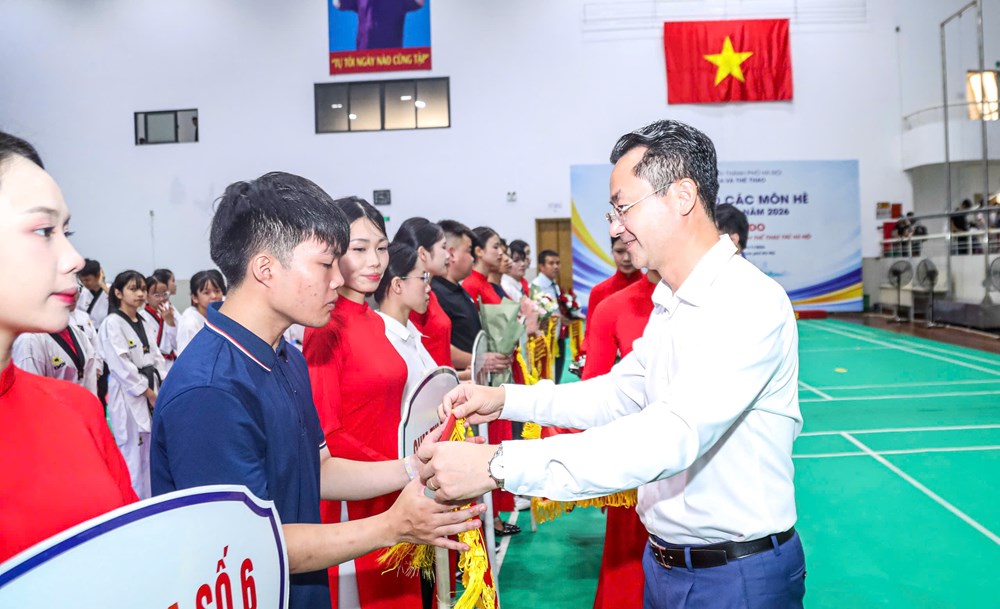 Hơn 8.000 VĐV dự Giải thể thao các môn hè thành phố Hà Nội - ảnh 4