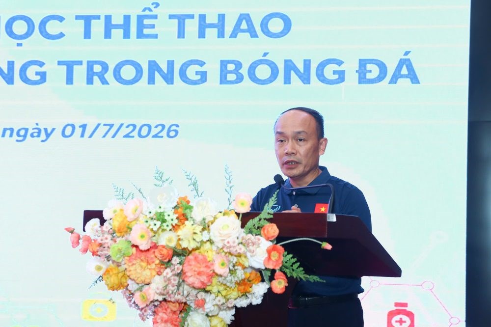 Bế mạc khóa đào tạo Y học thể thao trong bóng đá và phòng chống Doping - ảnh 2