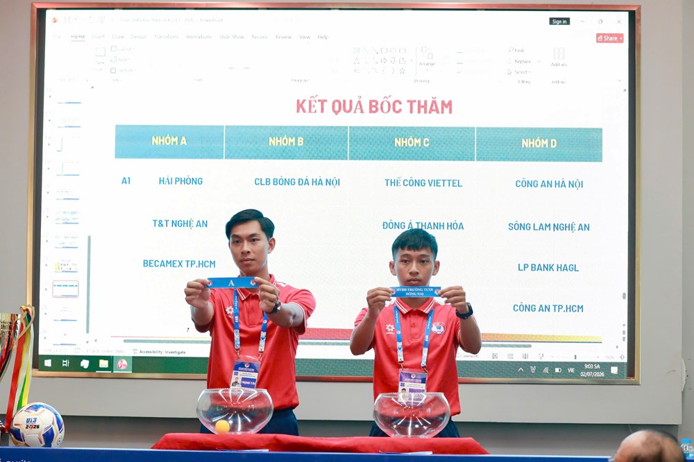 16 đội tranh tài tại VCK Giải bóng đá Thiếu niên (U13) toàn quốc  - ảnh 2