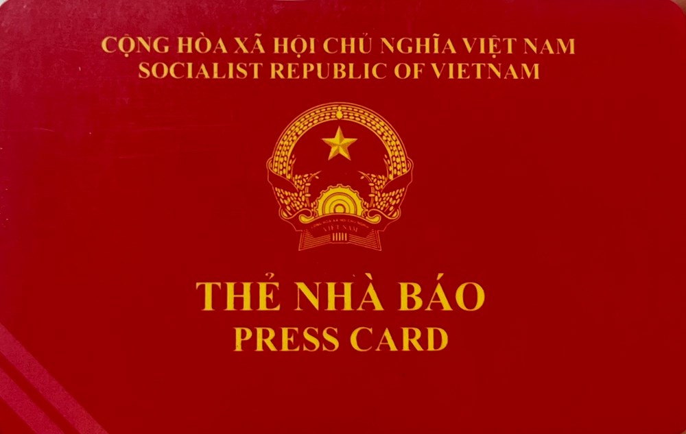 Thẻ nhà báo kỳ hạn 2021 - 2025 được gia hạn sử dụng đến hết ngày 30.9.2026 - ảnh 1