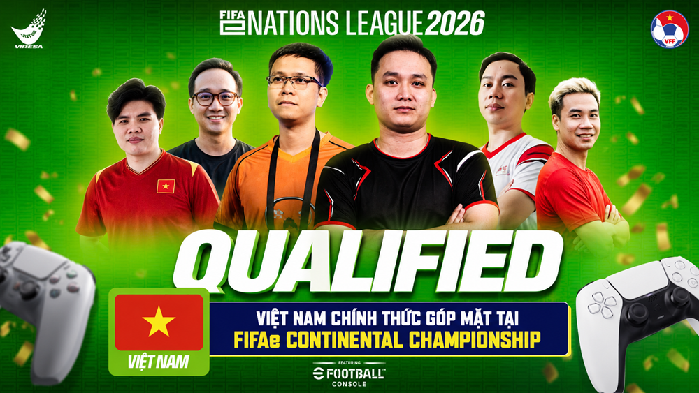 Đội tuyển eFootball Việt Nam đoạt vé dự FIFAe Continental Championship 2026 - ảnh 1
