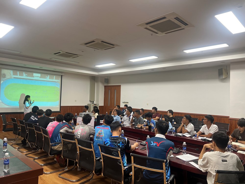 Chuẩn hóa đội ngũ trọng tài Patin tốc độ hướng tới Đại hội Thể thao toàn quốc lần thứ X - ảnh 2